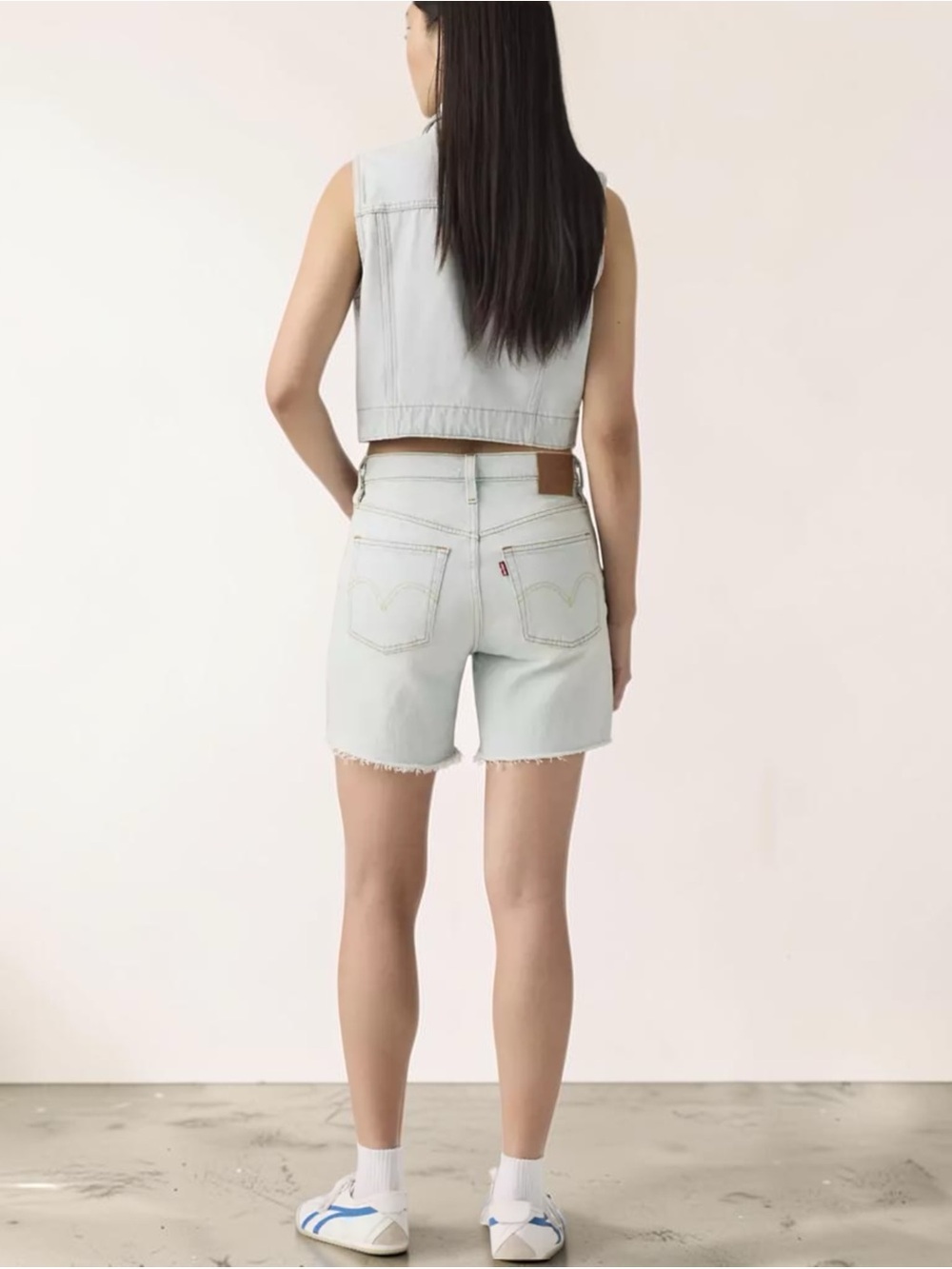501® MID THIGH WOMEN'S SHORTS - Picture 4 of 10